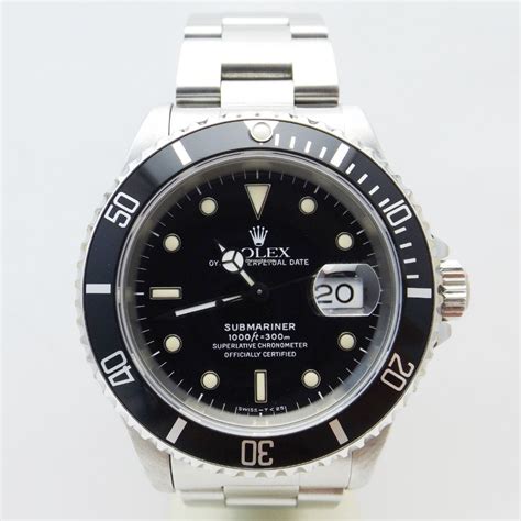 rolex submariner 16610 numero seriale cassa|rolex 16610 date.